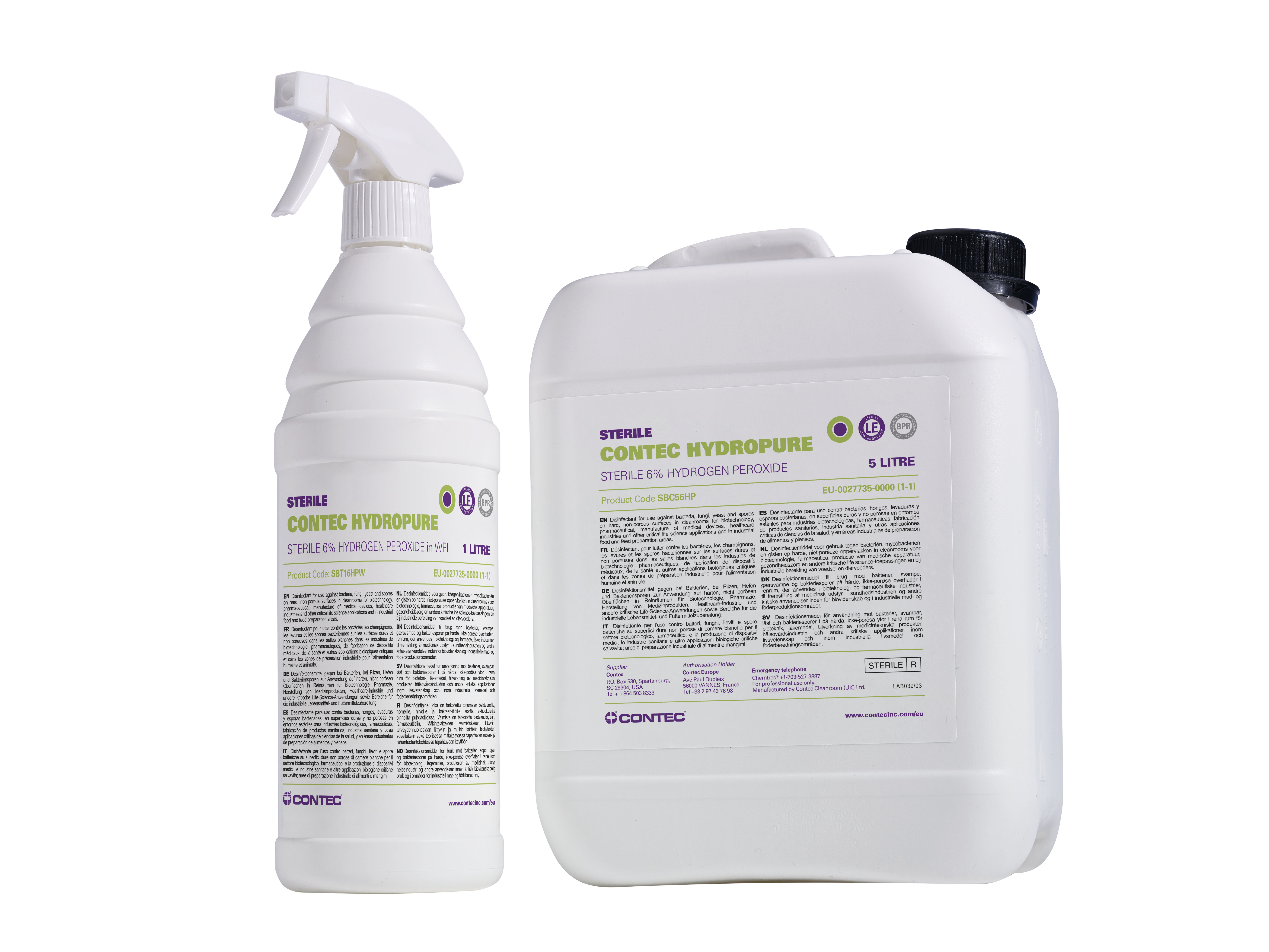 Contec Sterile HydroPure -1