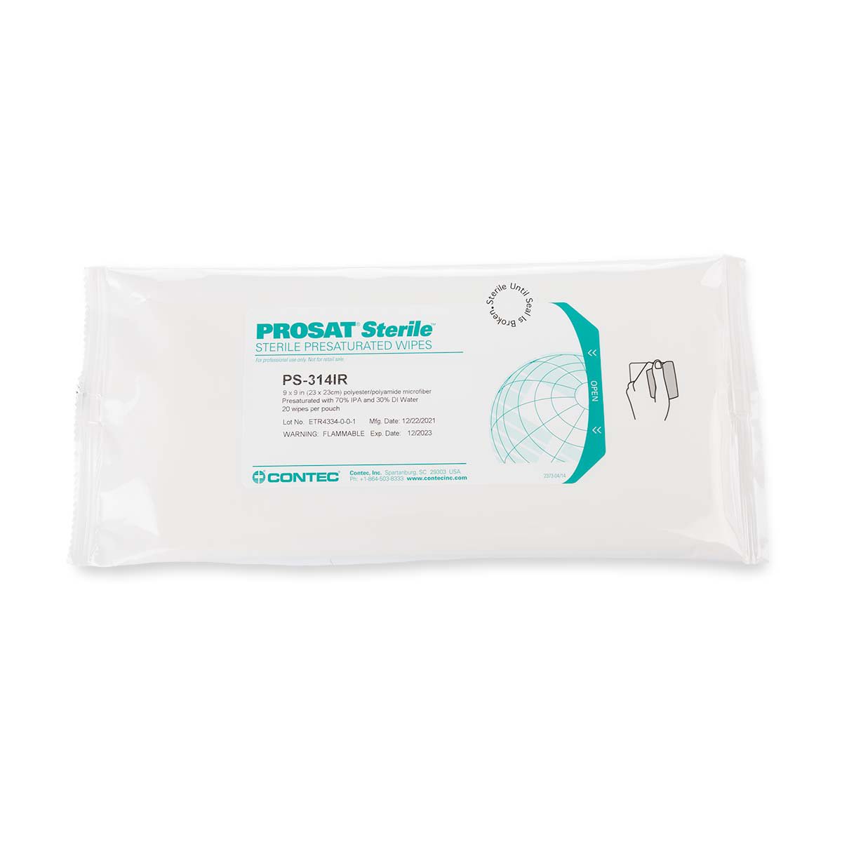 PROSAT Sterile™ Pi Microfiber Wipes-1