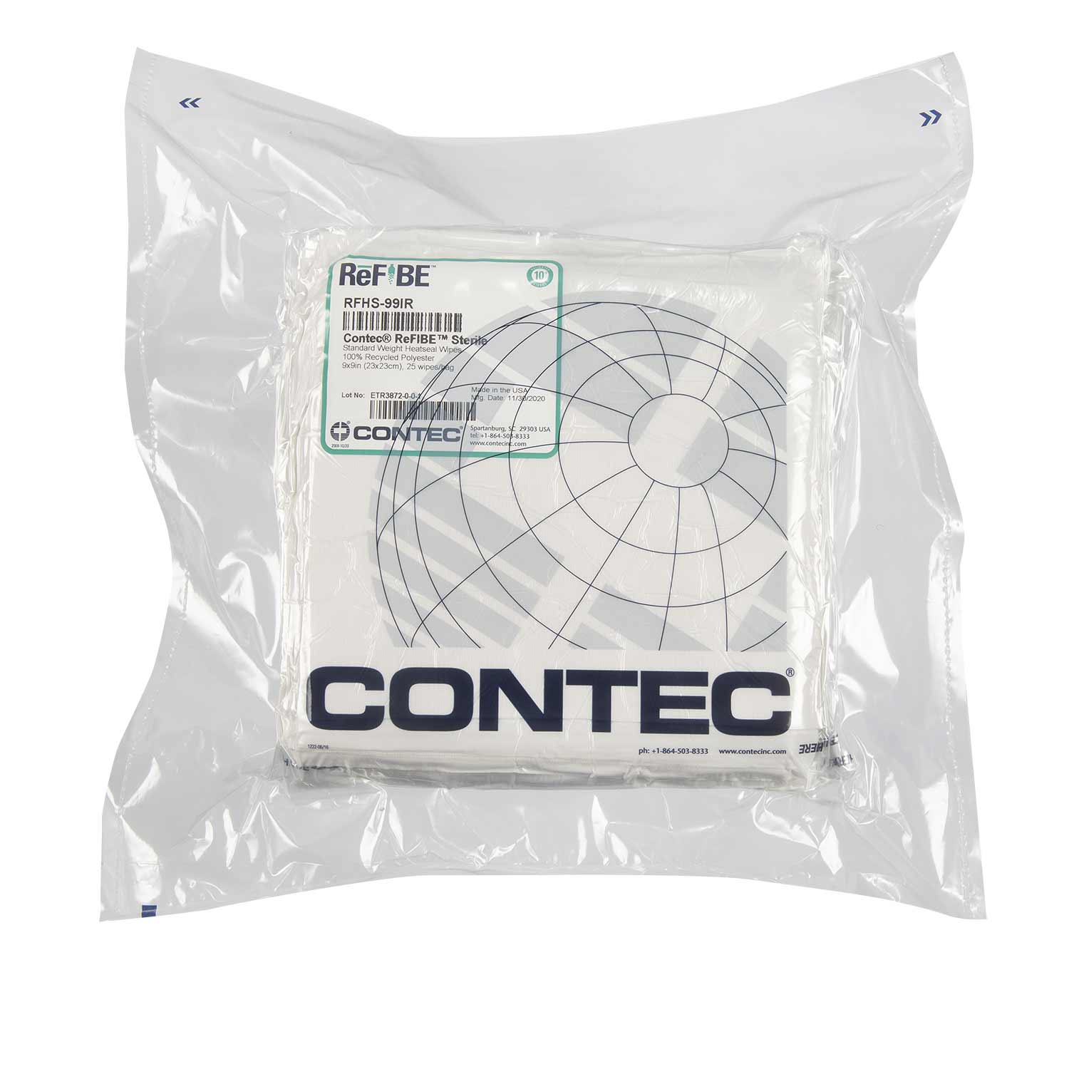 Sterile ReFIBE Wipes-2